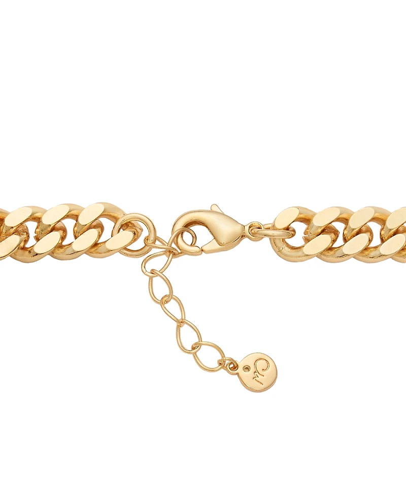 And Now This Clear Cubic Zirconia Station Bracelet