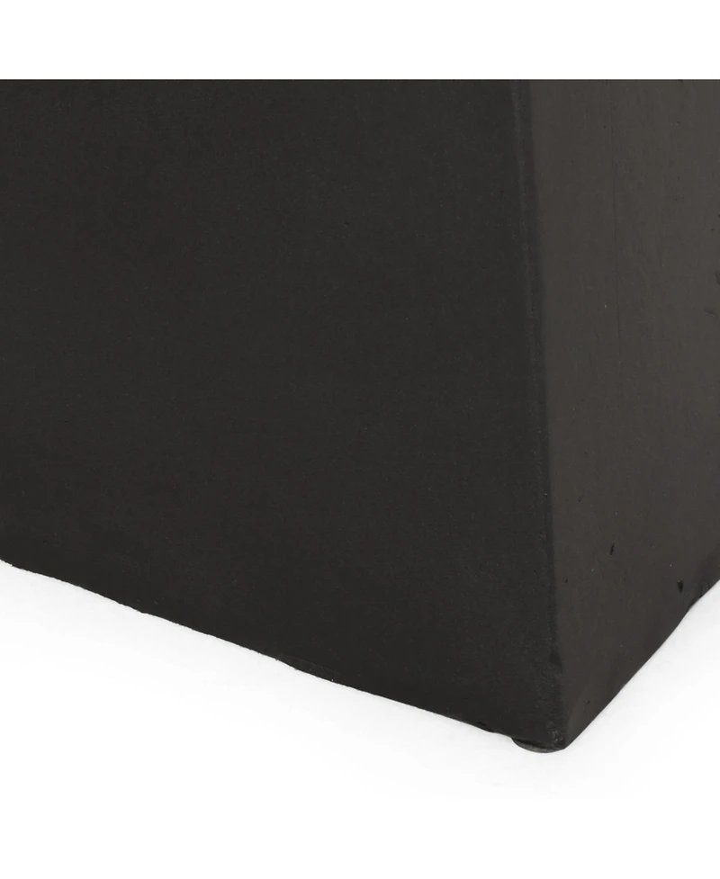 Streamdale Modern Concrete Pedestal Side Table
