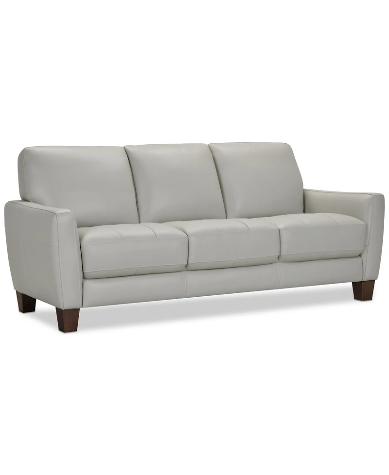 Galligher 82" Leather Sofa, Created for Macy's
