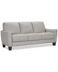 Galligher 82" Leather Sofa, Created for Macy's