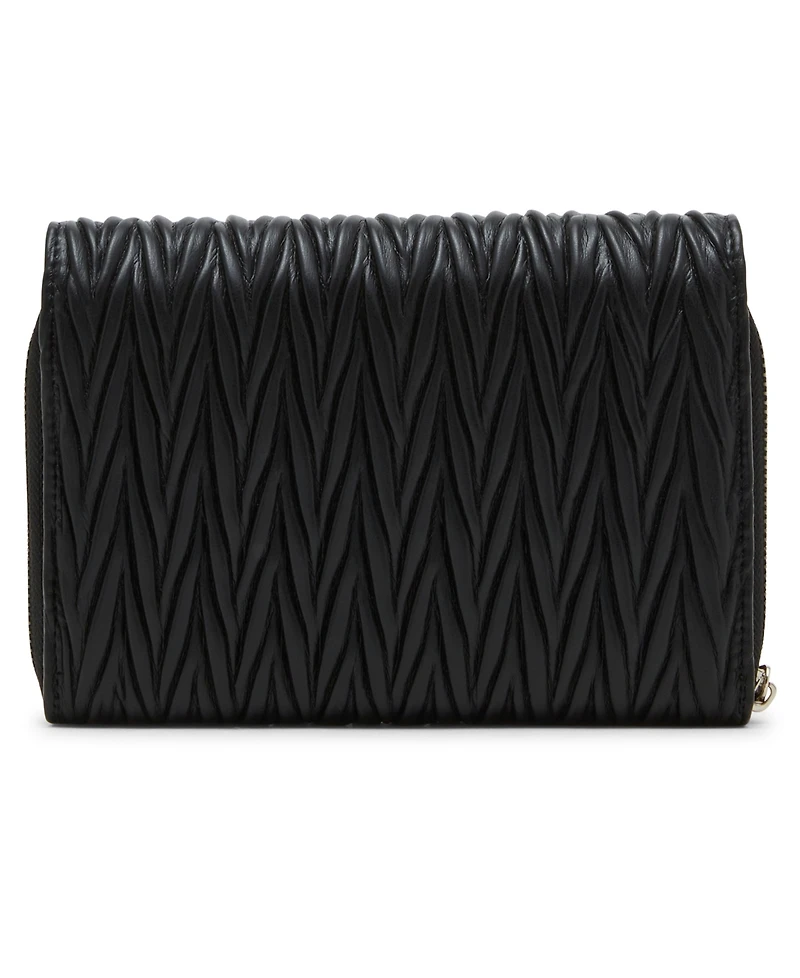 Steve Madden Boxed Carina Matelasse Crossbody Wallet