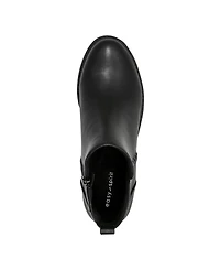 Easy Spirit Women's Lorand Almond Toe Block Heel Casual Booties