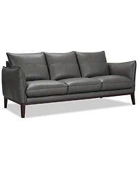 Kettner 88" Leather Sofa, Created for Macy's