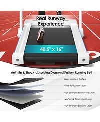 3-in-1 Folding Treadmill with Desk – Lcd Display and Space-Saving Design
