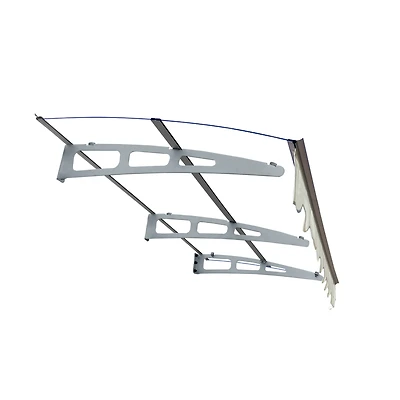 Streamdale Door/Window Awning 0.137" Polycarbonate, Aluminum Alloy, Valance