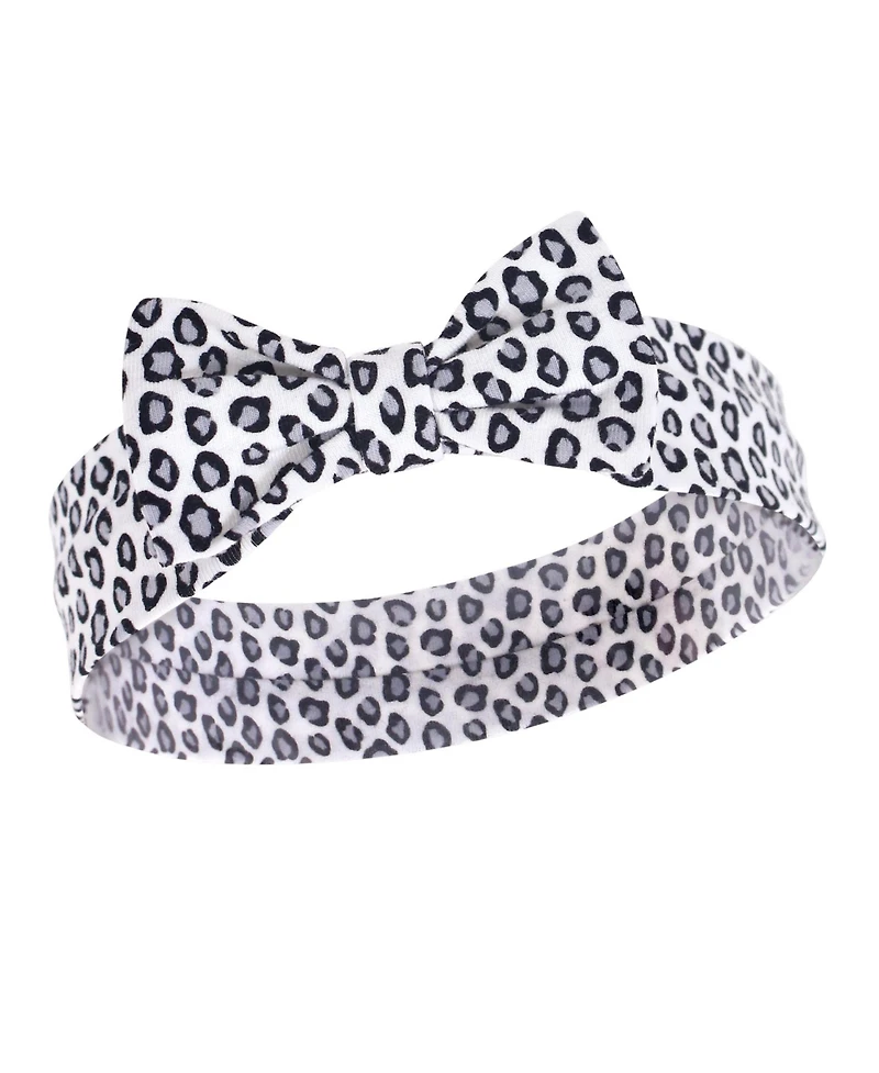 Hudson Baby Cotton and Synthetic Headbands Bundle Set