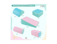 Slickblue Toddler 5-Piece Climb and Crawl Activity Playset