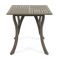 Streamdale 32" Square Acacia Wood Patio Table