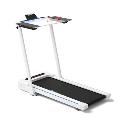 2.25 Hp 3-in-1 Folding Treadmill with Table Speaker Remote Control