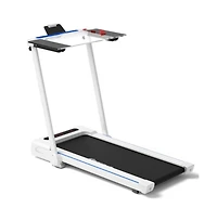 2.25 Hp 3-in-1 Folding Treadmill with Table Speaker Remote Control