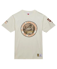 Mitchell & Ness Men's Tony Gwynn Cream San Diego Padres Legends Photo Real T-Shirt