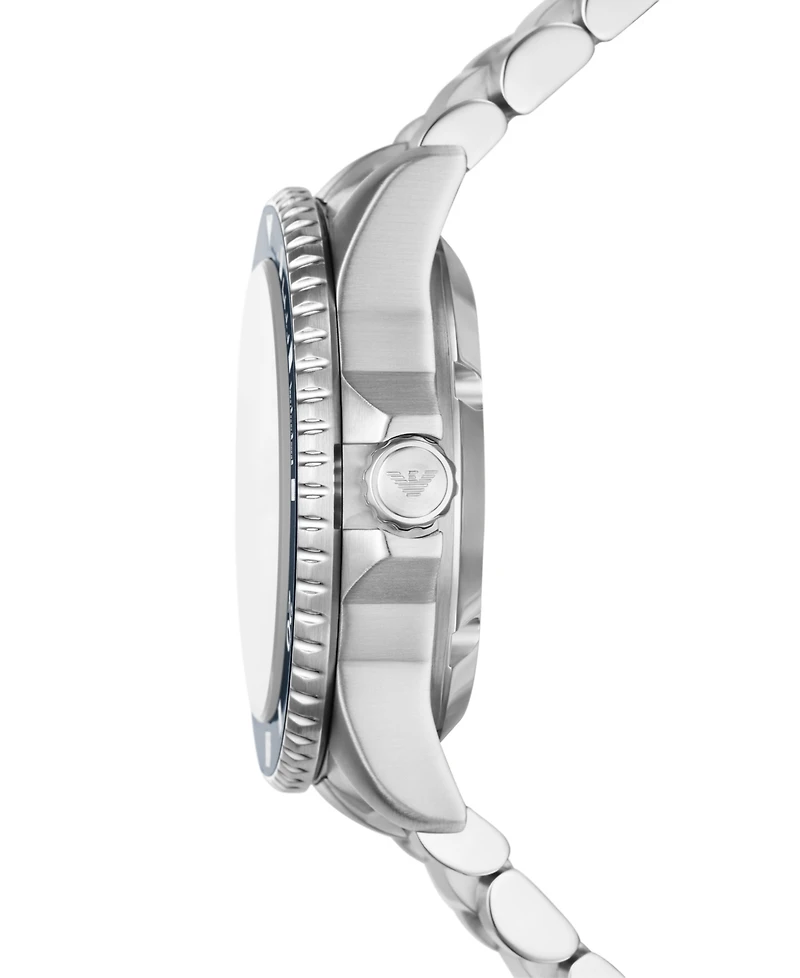 Emporio Armani Men's Sea Explorer Automatic Stainless Steel Bracelet Watch 42mm