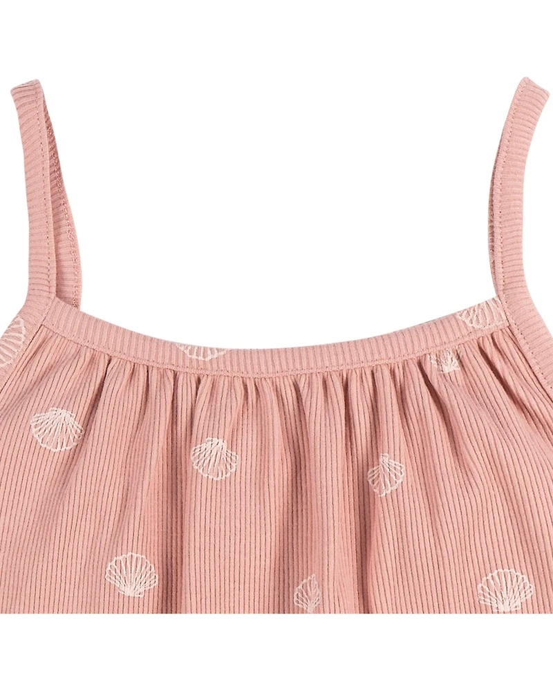 Gerber Baby Girls Shirt and Shorts Set, 2 Piece