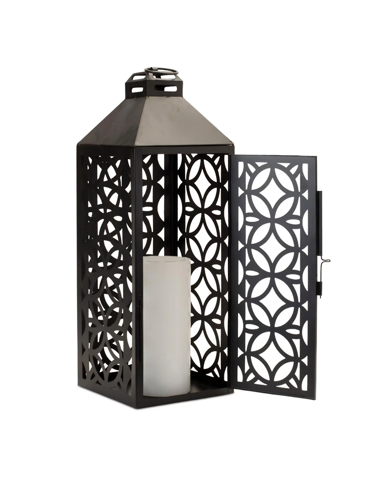 Elegant Lantern Set of 2 - Ideal for Home Decor and Ambient Lighting