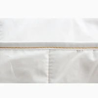 Luxe Collection - European Down And Feather Lightweight Comforter, 100% Cotton Cover