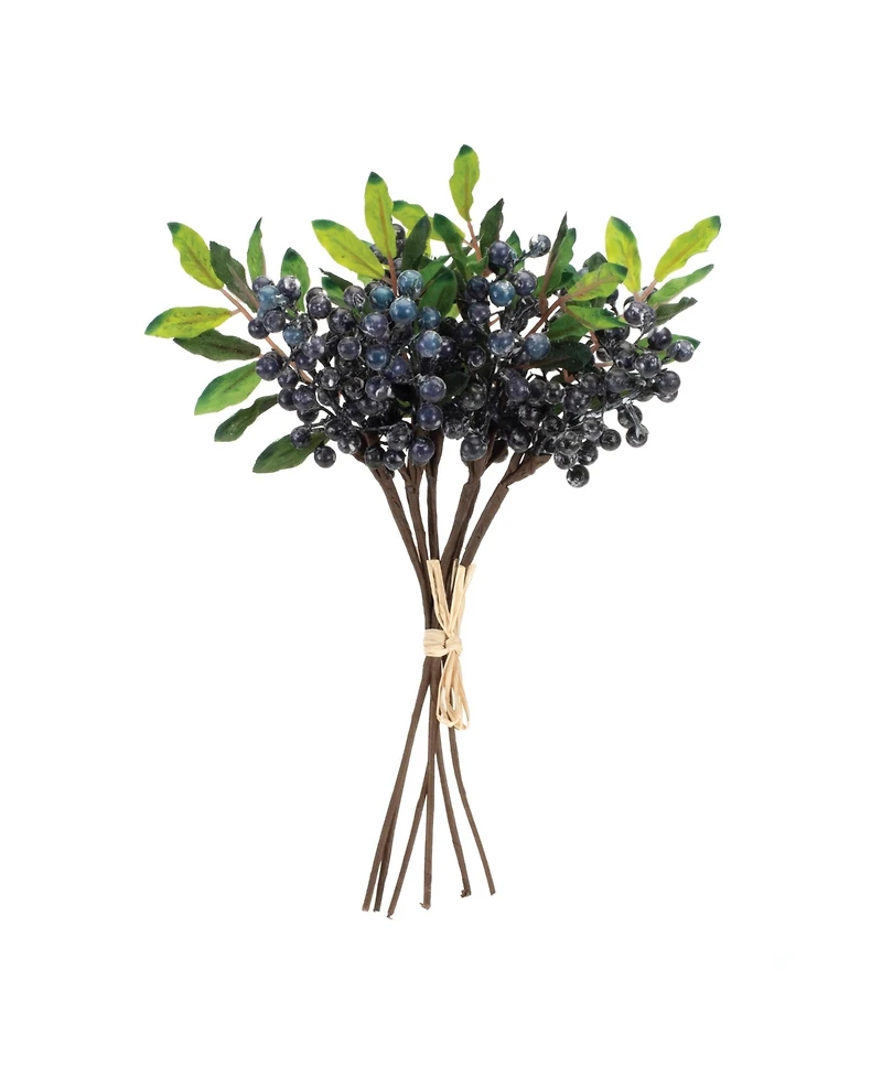 Slickblue Decorative Berry Bundle for Crafts and Seasonal Arrangements (Set of 2
