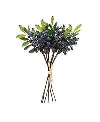 Slickblue Decorative Berry Bundle for Crafts and Seasonal Arrangements (Set of 2