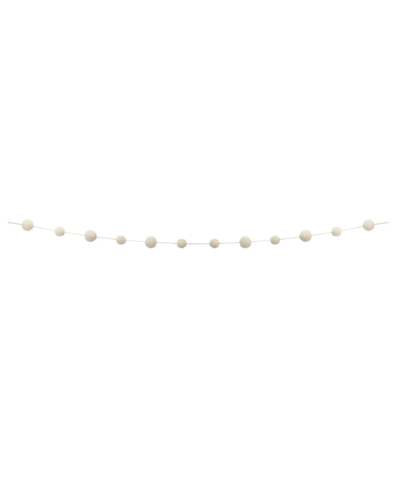 Slickblue Pom Pom Garland (Set of 2) 6'L Polyester
