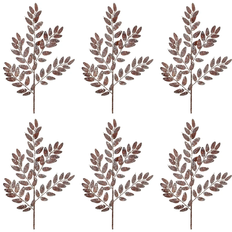 Slickblue Set of 6 Leaf Sprays for Seasonal Home Decoration
