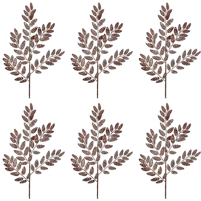 Slickblue Set of 6 Leaf Sprays for Seasonal Home Decoration