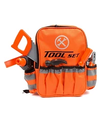 World Tech Toys Big Boy's Workshop 28-Piece Tool Backpack Playset