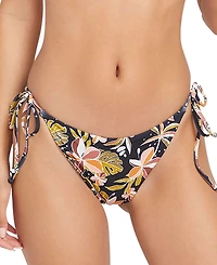 Volcom Juniors' Fronds Forever Printed Side-Tie Bottoms