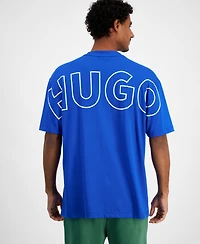 Hugo Boss Men's Nouveres Short Sleeve Crewneck Logo Graphic T-Shirt