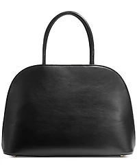Donna Karan New York Malverne Double Top Handle Leather Satchel