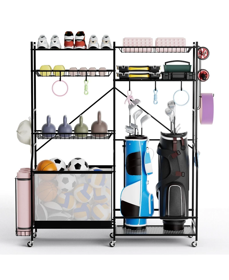 Givimo Sports Equipment Organizer for Garage