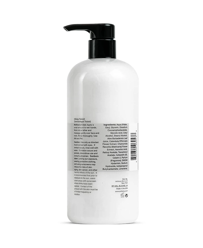 Anthony Glycolic Facial Cleanser oz
