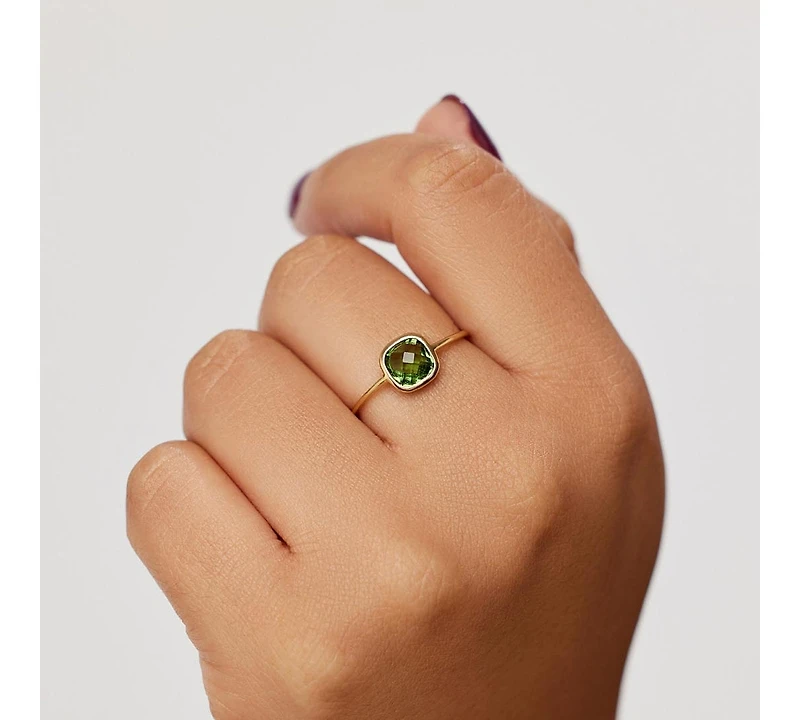 Ana Luisa Stone Ring - Mae Green