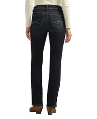 Silver Jeans Co. Women's Elyse Mid Rise Comfort Fit Slim Bootcut