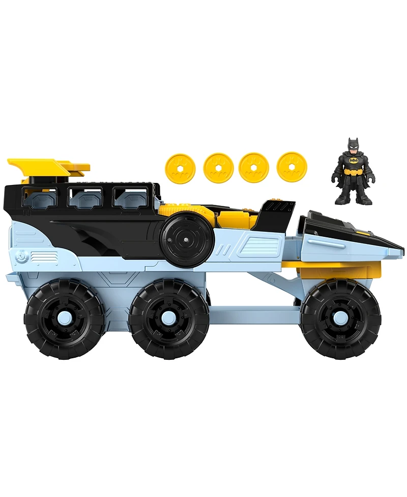 Imaginext Dc Super Friends Bat-Tank with Batman Figure, Lights Sounds