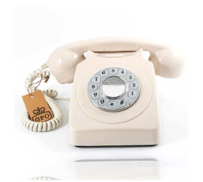 Gpo Retro GPO746PBIVR 746 Desktop Push Button Telephone - Ivory