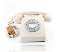 Gpo Retro GPO746PBIVR 746 Desktop Push Button Telephone - Ivory