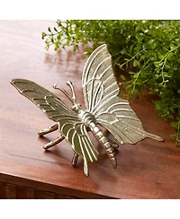 Slickblue Butterfly Figurine Set of 2: Elegant Decorative Accents for Home and Garden