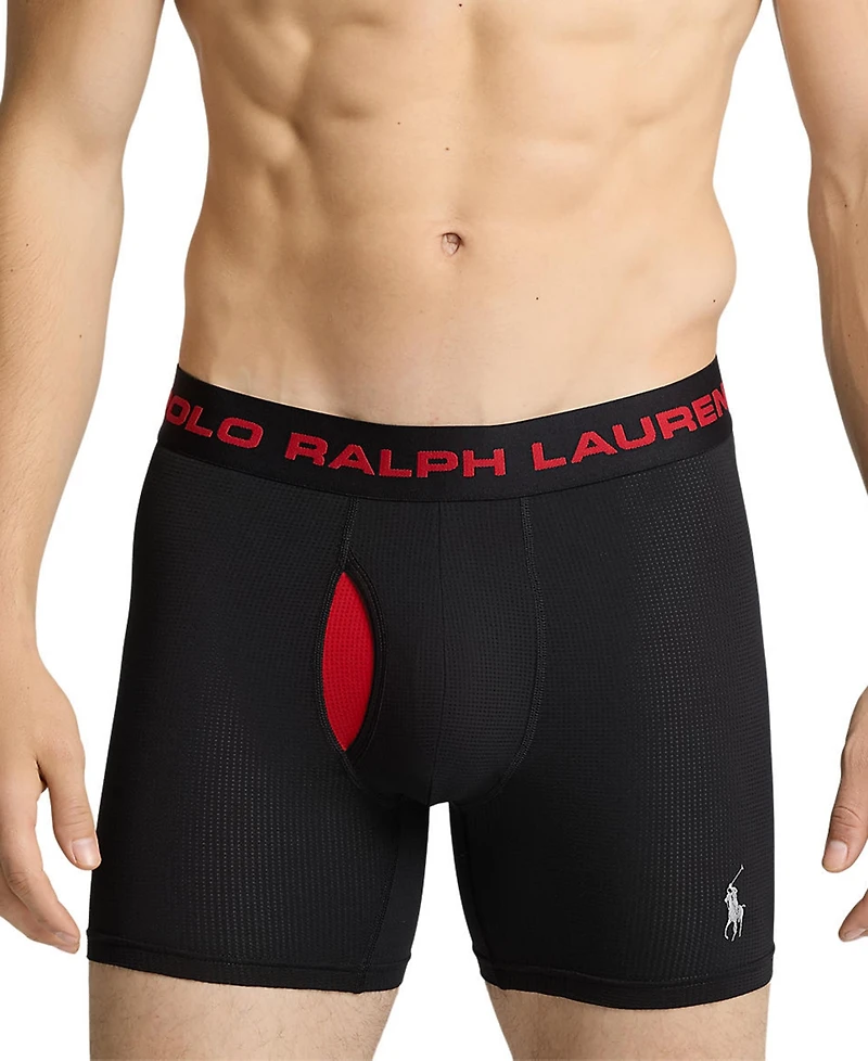 Polo Ralph Lauren Men's 3-Pack Perfect Pouch Boxer Briefs