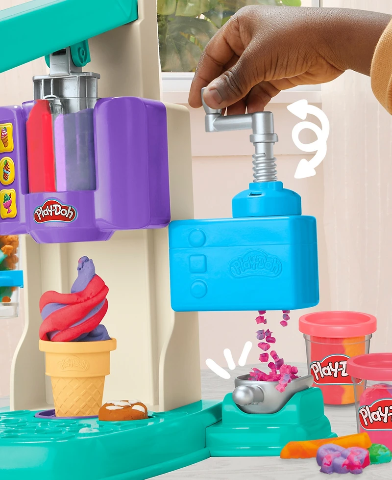 Play-Doh Rainbow Swirl Ice Cream Playset