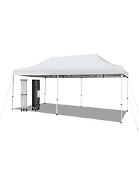 Givimo 10 x 20 Feet Outdoor Pop-Up Patio Folding Canopy Tent