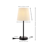 Safavieh Fowley Table Lamp W/ Usb Port