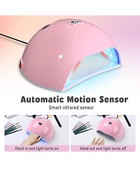Byootique Uv Led Nail Lamp 135W Gel Polish Dry Curing Light Nail Lamp Dryer Gel Polish Light For Salon Home Nail Salon Beauty