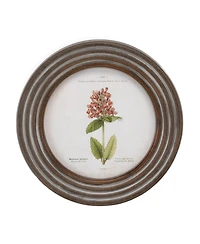 Slickblue Framed Floral Print (Set of 6) 9.5"D Wood/Mdf/Glass