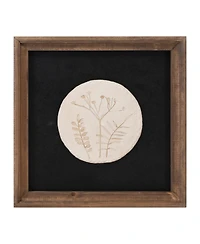 Slickblue Floral Frame (Set of 2) 12"Sq Wood/Mdf