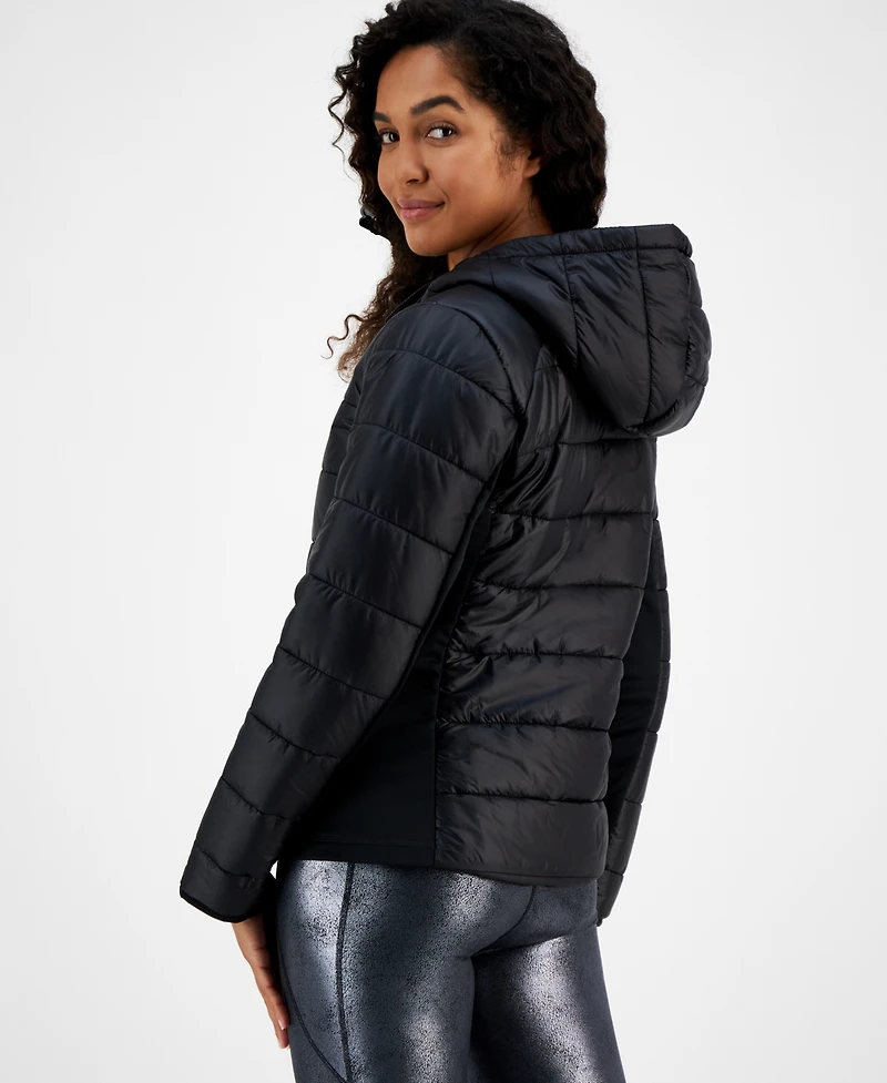Id Ideology Women's Hooded Puffer Jacket