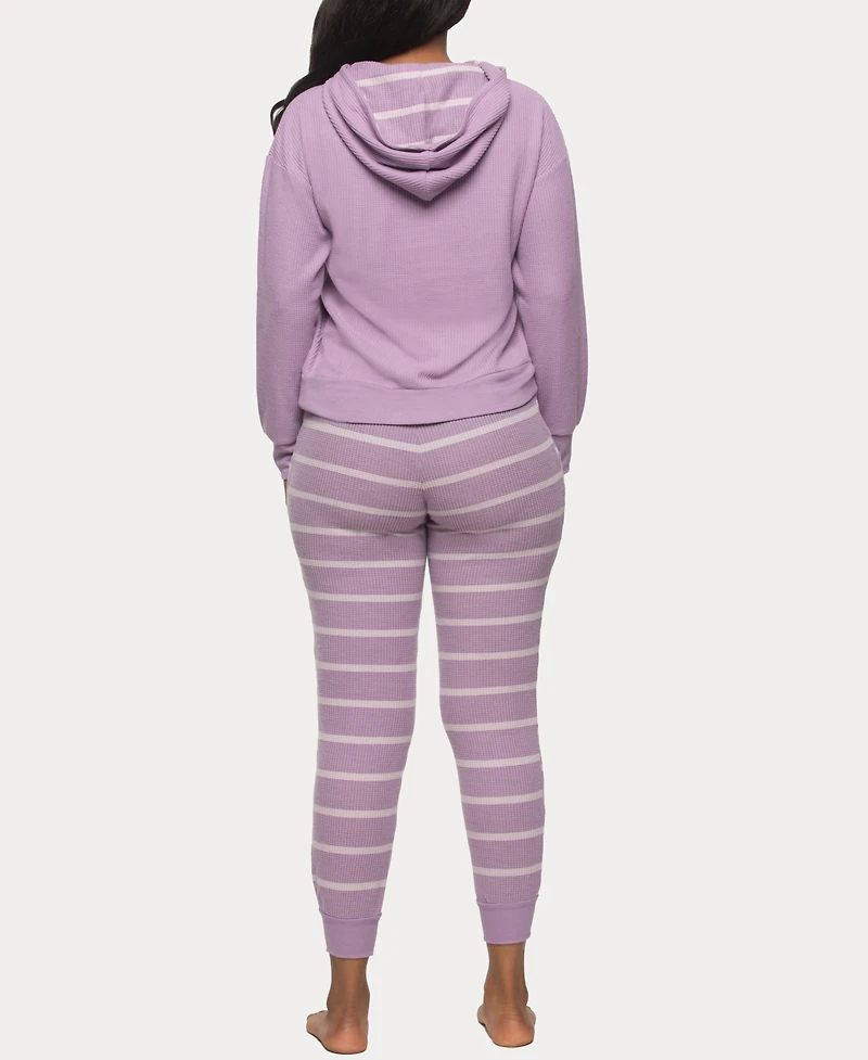 Felina Women's Jolie Pullover Hoodie and Jogger Lounge Set