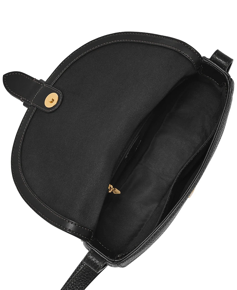 Fossil Everleigh Leather Small Flap Crossbody Bag