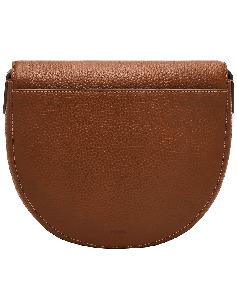 Fossil Everleigh Leather Small Flap Crossbody Bag