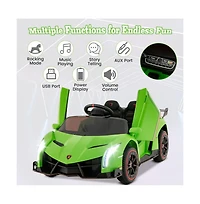 12V Licensed Lamborghini 4WD Kids Ride-on Sports Car with 2.4G Remote
