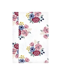 Hudson Baby Girls Flannel Burp Cloths