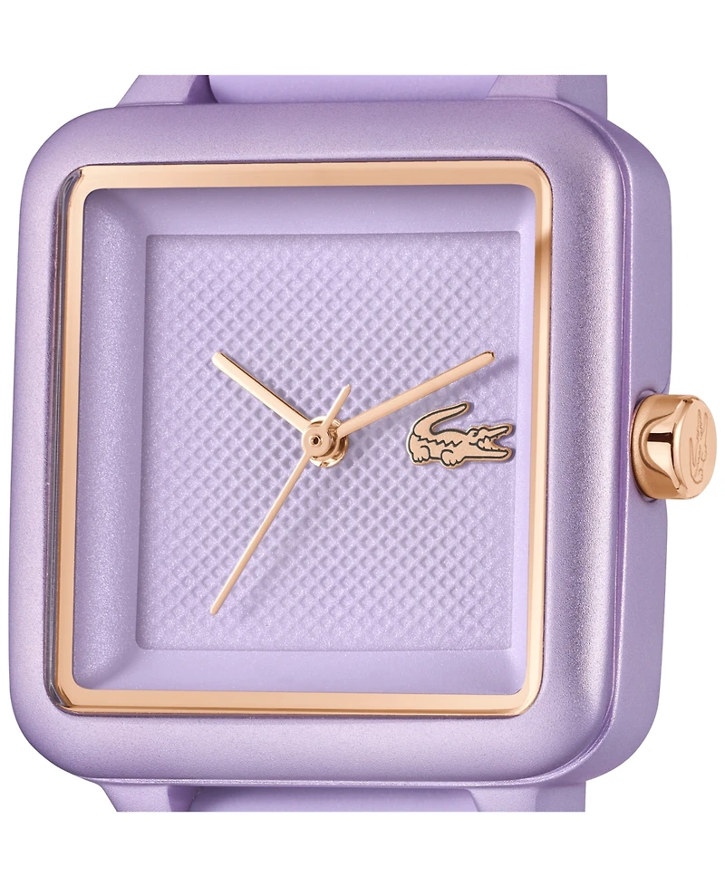 Lacoste Women's Lacoste 12.12 Flow Purple Silicone Strap Watch 26mm